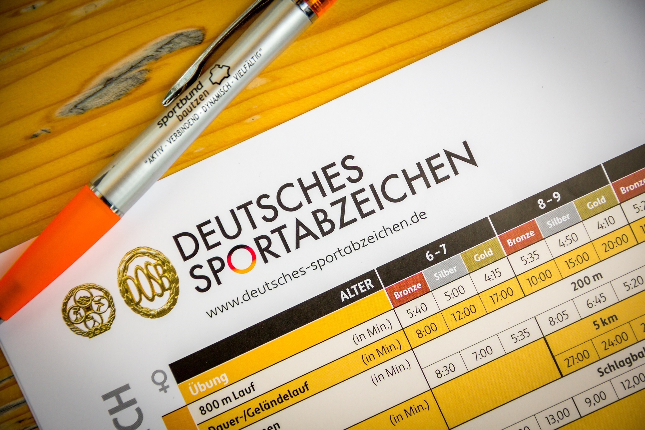 Sportbund Bautzen Newsbild - Sportabzeichentage in Bautzen und Burkau | Sportabzeichenwettbewerb der Schulen
